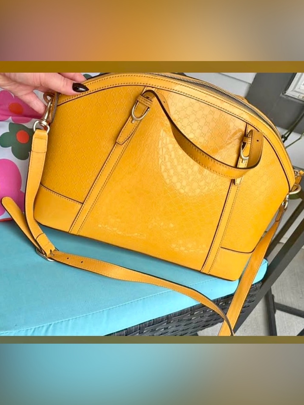 Gucci 🟡 Gucci Microguccissima Dome Bag
